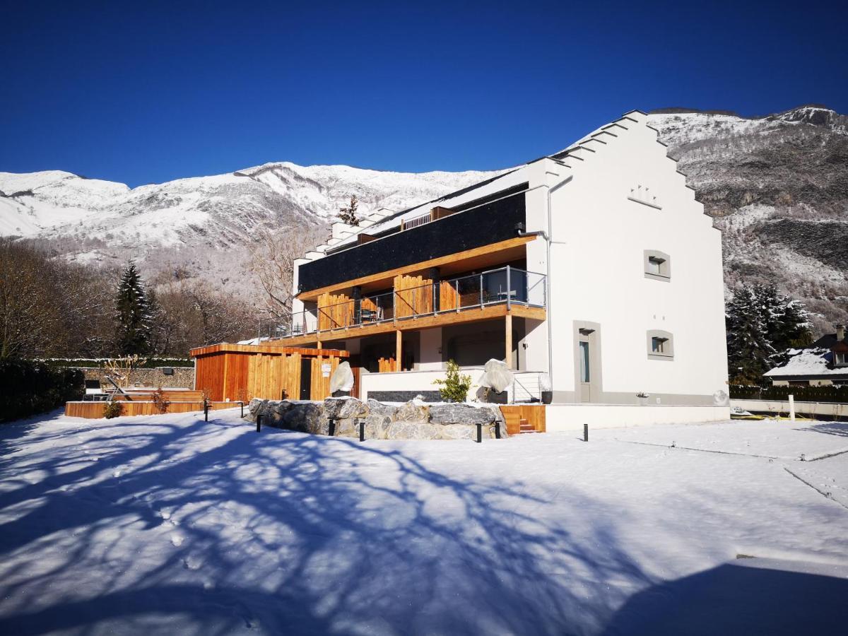 L'Argalyde Esprit Pyrenees Wellness & Cycling Apartment Ayzac-Ost Екстериор снимка