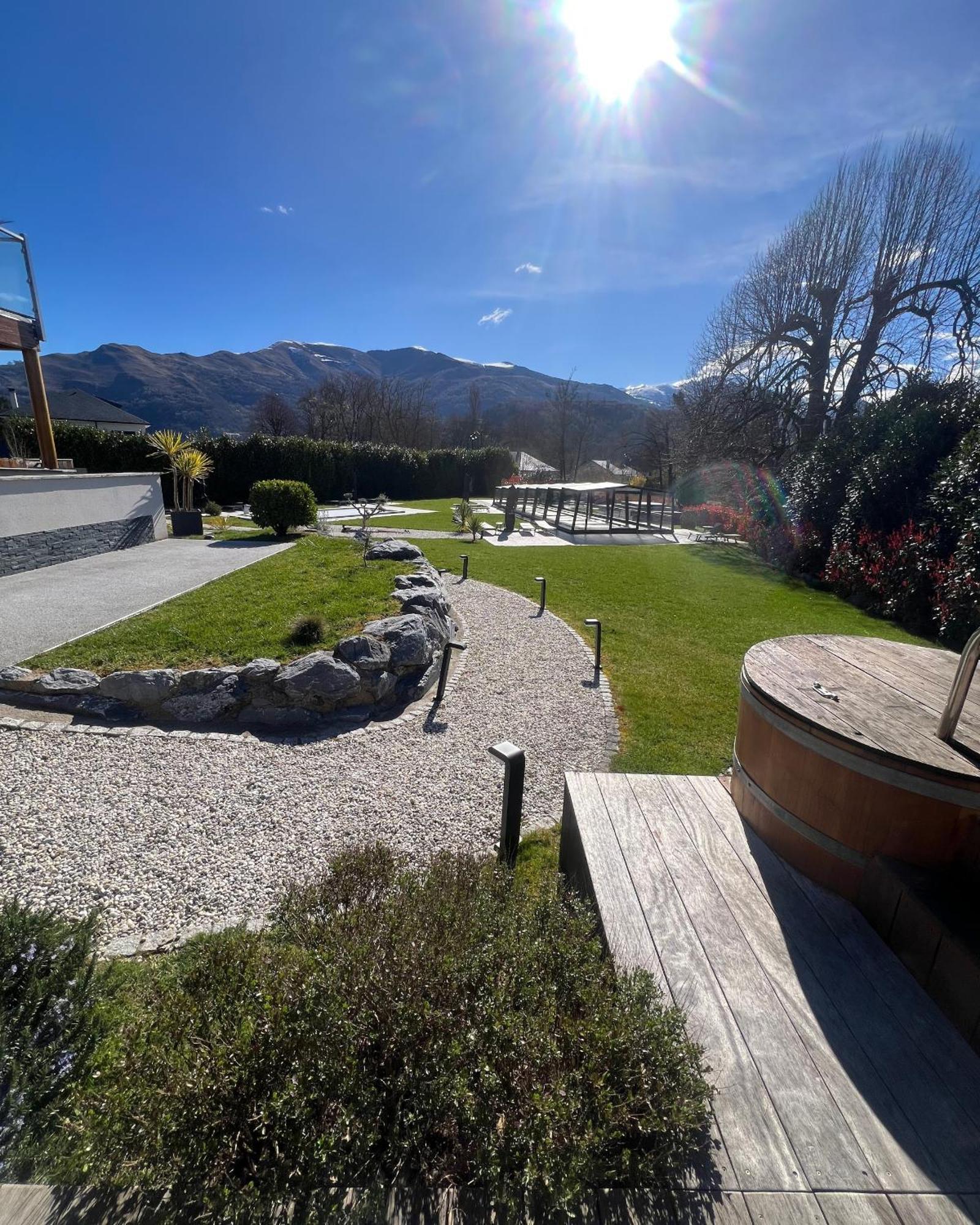 L'Argalyde Esprit Pyrenees Wellness & Cycling Apartment Ayzac-Ost Екстериор снимка